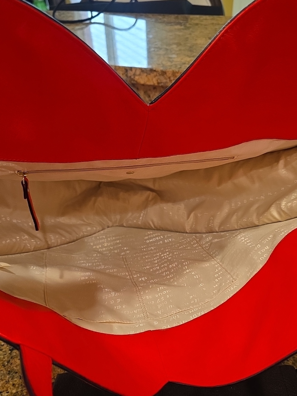 Rare Never Carried Kate Spade Love Birds Heart Tote - Picture 10 of 13